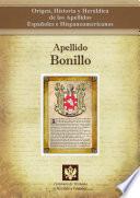 libro Apellido Bonillo